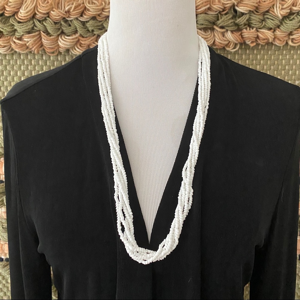 bohemian glass necklace